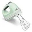 KitchenAid 5KHM9212 i pistasjgrønn med display på toppen og to turbovisper montert